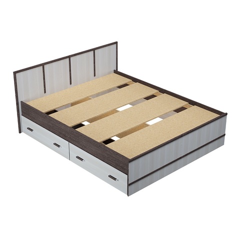 кровать САКУРА 1,6 м (венге/лоредо)