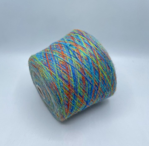 Filcom (пр.Италия), art-Peru 2/15 750м/100гр. 55%Беби Сури альпака, 25%Меринос, 20% Полиамид, цвет-Мультиколор(449), арт.36256