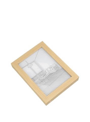 Картинка картина Skully Picture frame lamp mountain - 12