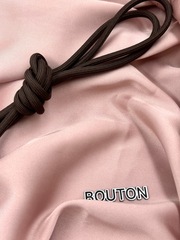 Шнур круглый темно-коричневый 1,6 м