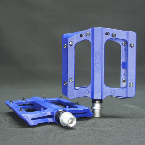 Педали для велосипеда HT PA-12A нейлоновые темно-синие