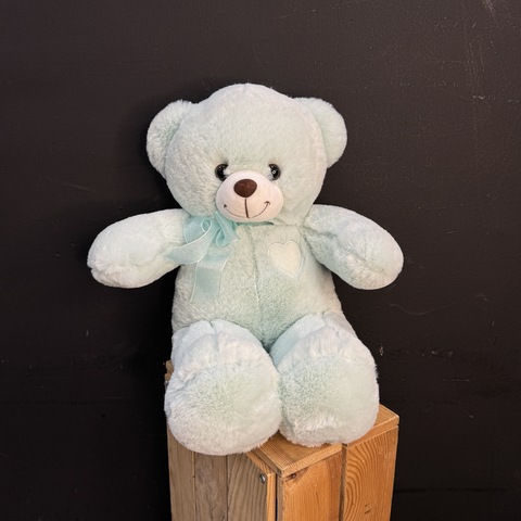 Медведь плюшевый цвета Тиффани
