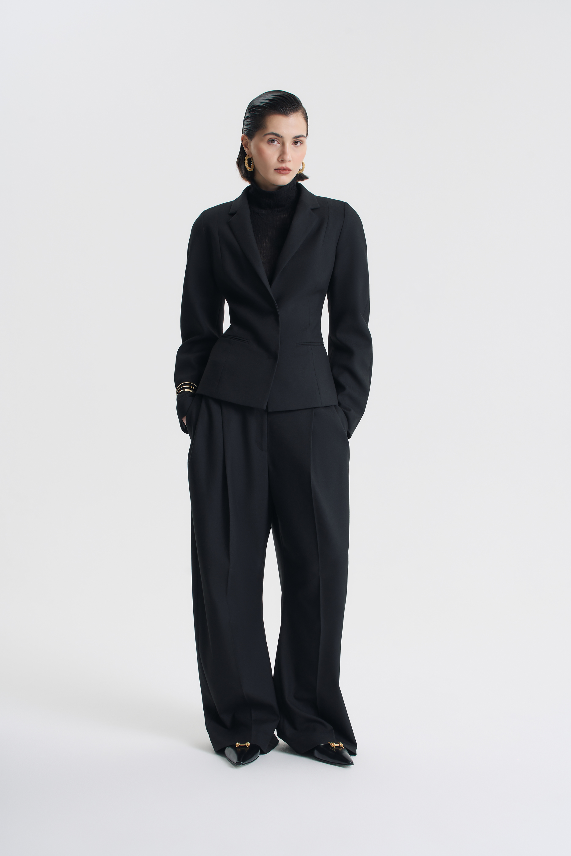 Жакет приталенный