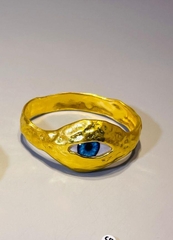 45813-braslet-glaz-v-stile-schiaparelli-myatyj-matovyj-metall