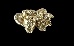 Силиконовый молд № 5005 Клубника на ветке