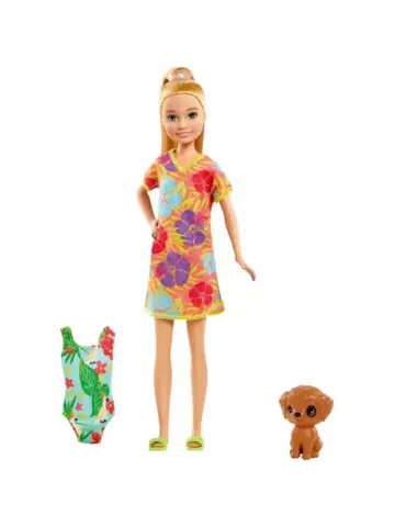 Набор Барби Стейси с питомцем и аксессуарами GRT89