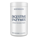 Комлекс ферментов с бетаином, панкреатином и пепсином, Digestive Enzymes, BodyHealth, 180 капсул 1