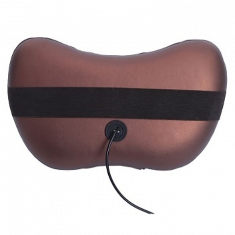 Массажная подушка с подогревом для шеи и спины Massage Pillow