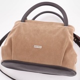 Сумка Саломея 278 эко-замша песочный