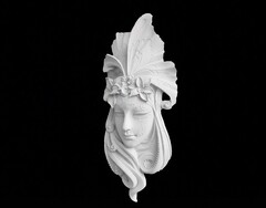 Силиконовый молд Венецианская маска 