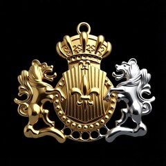 Силиконовый молд № 2063 Герб геральдический