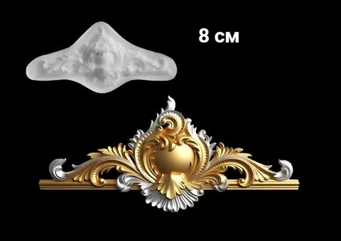 Силиконовый молд Орнамент № 033 -м