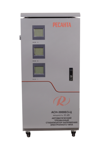 Стабилизатор напряжения Ресанта АСН-30000/3-Ц