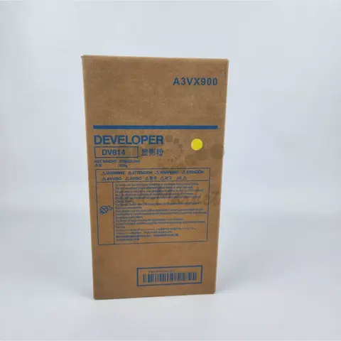 Девелопер совместимый Konica Minolta DV-614Y желтый (аналог A3VX700)