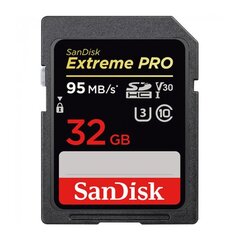 Карта памяти SanDisk SDXC 32GB Extreme Pro Class 10 UHS-1 95 Mb/s