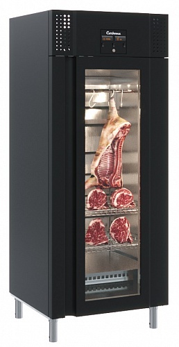 Холодильный шкаф со средним контролем влажности Полюс Carboma Pro M700GN-1-G-MHC 9005