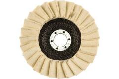 Круг полировальный лепестковый из натурального войлока 125х22,2мм Matrix