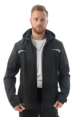 Куртка софтшелл Brodeks KS207, черный (L)