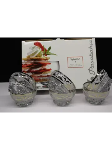 Салатник стеклянный 6 штук