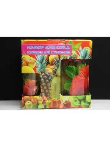 Набор Кувшин и 6 стаканов