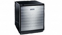 Минихолодильник Dometic miniCool DS600ALU, 53 л, цв. черный, с-ма Fuzzy Logic, дверь прав. декор. аллюминий, пит. 220В
