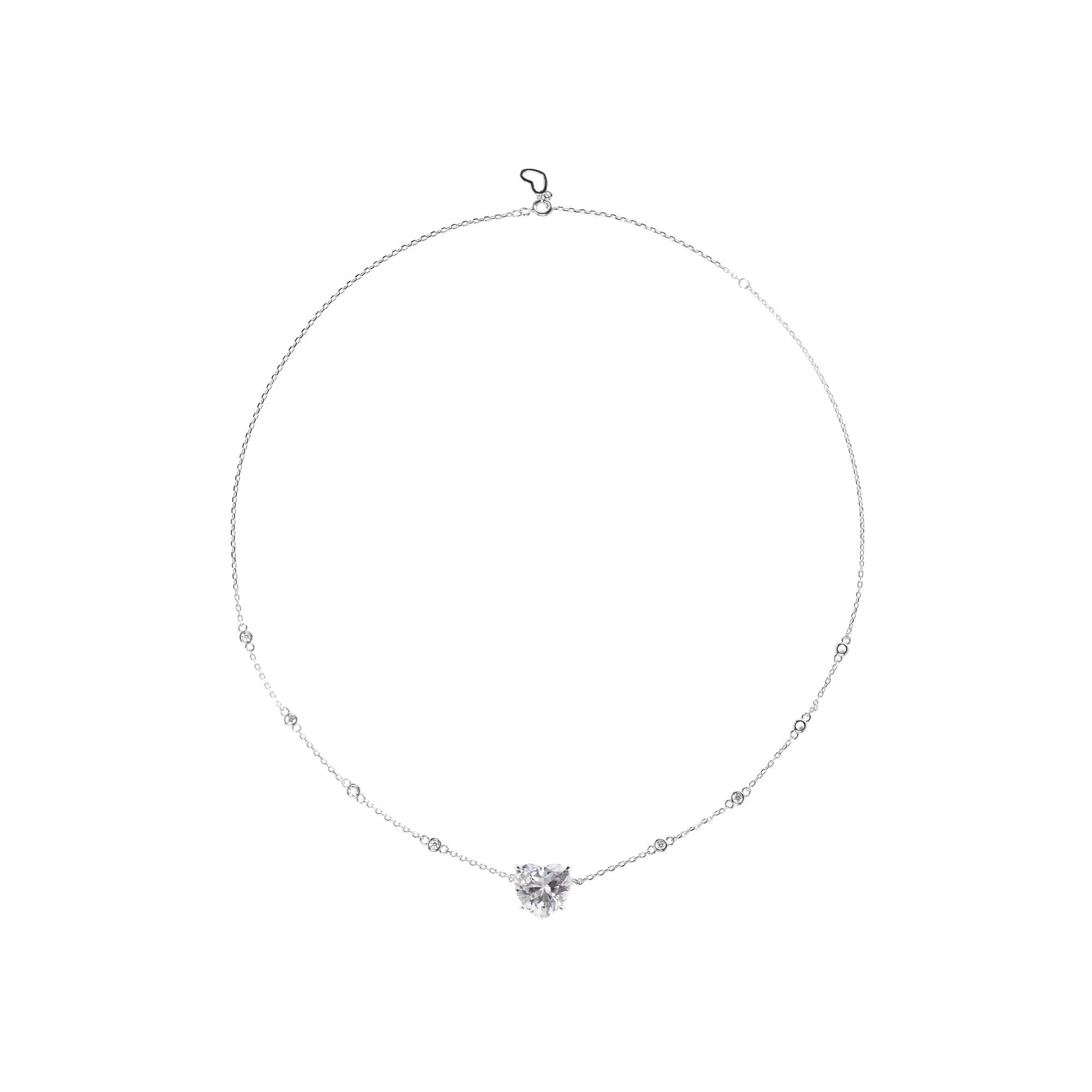 Колье Heart Queen Necklace – Crystal