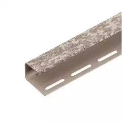 J-профиль Tecos Brickwork Сильвер 3050 мм