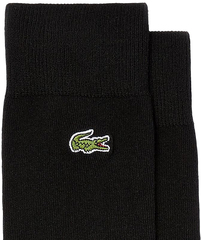 Теннисные носки Lacoste Men's Embroidered Crocodile Cotton Blend Socks 1P - black