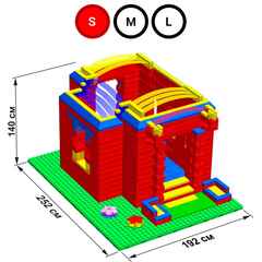 Набор GigaBloks 10: Дворец на платформе