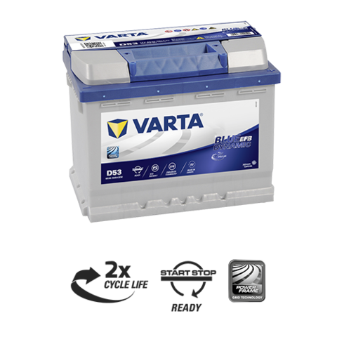 Аккумулятор VARTA Blue Dynamic EFB 560 500 056