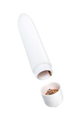 Белая вибропуля Eromantica Shake - 9 см. - 