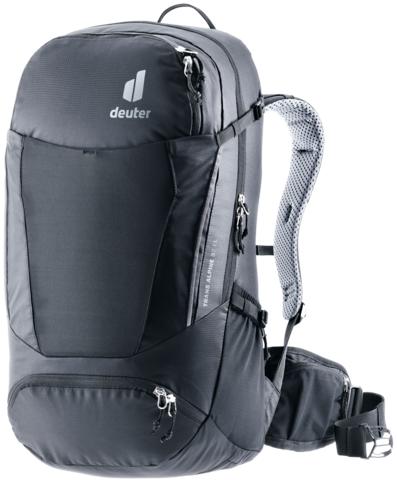 Картинка рюкзак велосипедный Deuter Trans Alpine 32 EL Black - 1