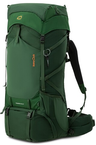 Картинка рюкзак туристический Kanrock Charger 90+15 Pine Green - 1