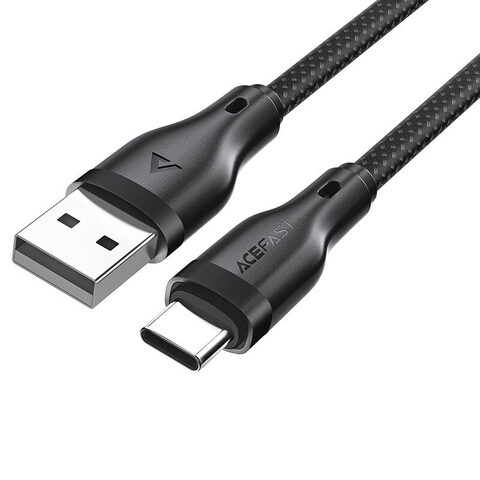 Кабель ACEFAST C8 USB-A to USB-C charging data cable, черный