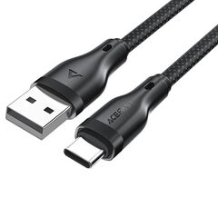 Кабель ACEFAST C8 USB-A to USB-C charging data cable, черный