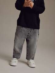 Джинсы для мальчика Next B60-166, Серый