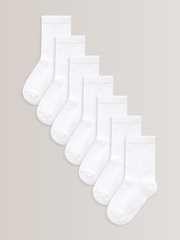 Носки хлопковые для мальчика Next T77-755, 7 шт., Белый