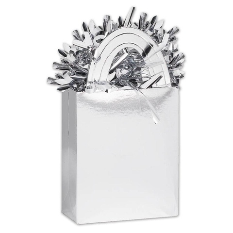 Грузик для шара, Сумочка перламутр, 160 г, 1 шт.