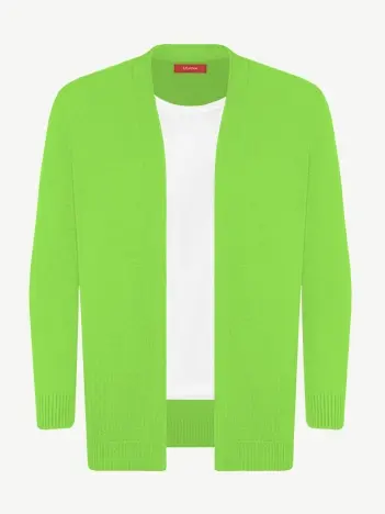 Кардиган с планкой из экохлопка