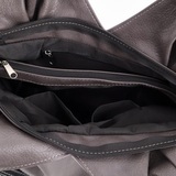 Сумка Саломея 101 мульти итальянский серо-черный