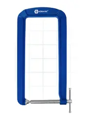 Струбцина G-образная КОБАЛЬТ ГЛУБОКАЯ, ширина зажима 110 мм, глубина зажима 305 мм (923-781)