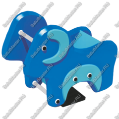 Детская качалка на пружине для игровых площадок "Барашек"