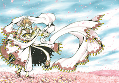 CLAMP COLOR KURO, официальные иллюстрации с выставки CLAMP (ПРЕДЗАКАЗ!)