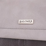 Сумка Саломея 110 мульти итальянский серо-черный