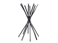 Вешалка складная Zanotta ясень черный 65x65x145 Sciangai