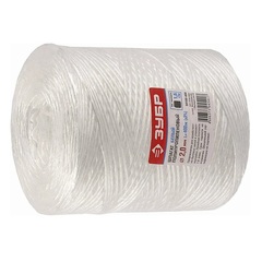 ЗУБР d 2.0 мм, 400 м, 1600 текс, 22 кгс, белый, полипропиленовый шпагат (50100-400)