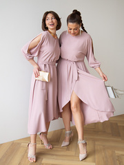 Платье Танго вдвоем (пудра) П15165-1М LT Collection
