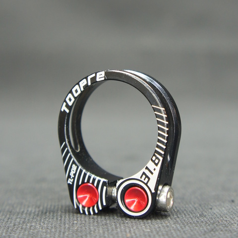Хомут подседельный Toopre 31,8мм болт  черный