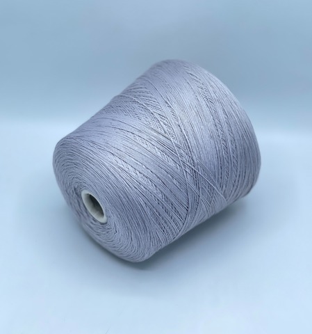 Luxury Selection by Ri.Go, Lucente, 700м. 50% Меринос экстрафайн, 50% Шелк Шаппе, Светло-серый(895/358), 37686