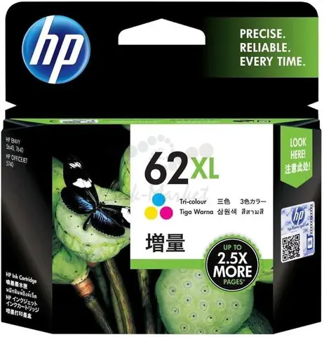 Струйный картридж HP 62XL многоцветный, 415 стр., для HP OfficeJet 200